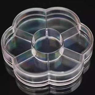 Plum Blossom Storage Clear for Lidded Box Organizing Plastic