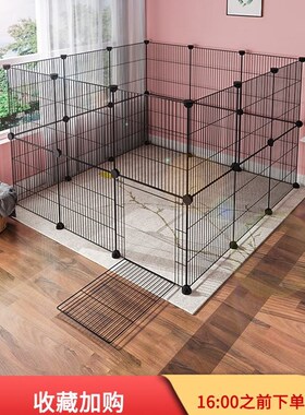 new Foldable  Playpen Iron Fence Puppy Kennel dog cage