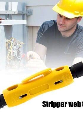 Coaxial Cable Crimper Pliers Cutter Stripping Machine