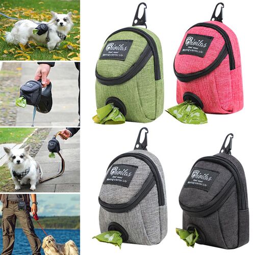 Pet Dog treat pouch Portable Multifunction Dog training bag
