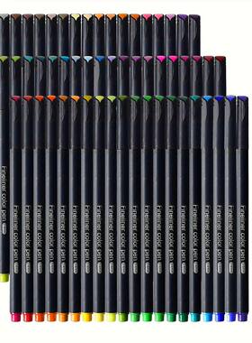 12-100pcs Colorful Line Drawing Pen Set Micro Tip Fineliner