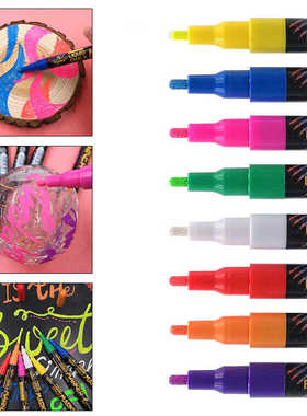 1.0 mm Liquid Chalk Marker Pens Multi Colored Erasable跨境专