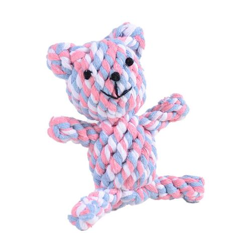 Pet Cotton Rope Toy Dog Grinding Teeth Bite Resistant Toy Ro