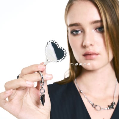 韩国代购SENTIMENTS镜子钥匙链
