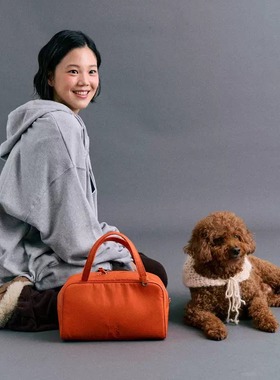 ZEO 韩国代购 More Jude 时尚百搭方块手提袋 经典托特包tote bag