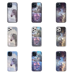 ZEO 韩国代购 梦幻独角兽印花手机壳 苹果iPhone三星Galaxy保护壳