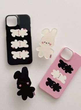 韩国代购 malling booth 官网正品 ins小众设计 红脸蛋兔子菲林手机壳 苹果iPhone三星galaxy保护壳