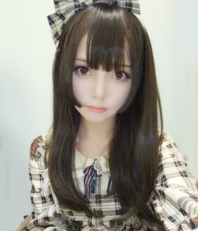 Perruque Long cheveux raides - Ref 2609680 Image 3