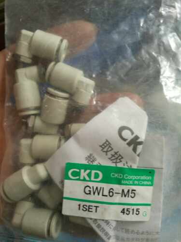 原装日本CKD  GWL6-M5弯接头，现货出售
