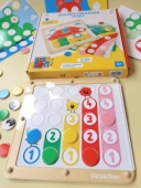 出口法国宝宝颜色认知配对训练动手动脑早教益智玩具1岁 3岁