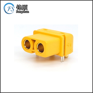 Amass原装 XT60系列 XT60PW-F 母头连接器 无人机电路板卧式插头