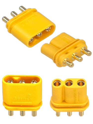 Amass板对板立式MR30镀金连接器