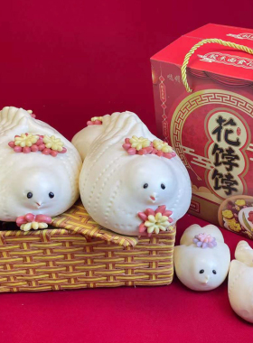 老雁馍阜阳特产安徽大雁馍花馍面包花馒头老燕馍大燕馍二月二十五