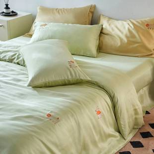 1688南通文汇萱纺织品有限公司A类100支奥地利兰精天丝四件套母婴