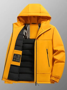 男女冬季冲锋棉衣石墨烯蓄热保暖棉服情侣户外防风防水外套C8559