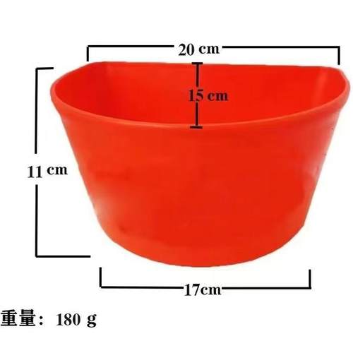 狗水碗水槽尼龙食碗耐寒防咬撕咬不坏食槽犬餐具餐盘餐盆塑料水槽