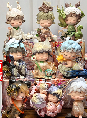 正版Heyone黑玩MIMI新国风山河听归声盲盒手办可爱女生礼物摆件