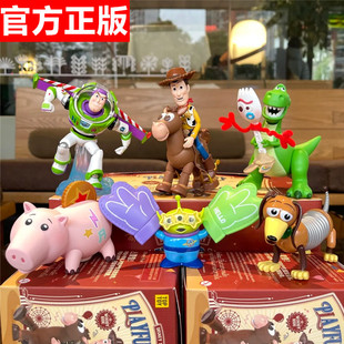 正版迪士尼玩具总动员玩心时刻系列手办盲盒可爱桌面摆件女生礼物