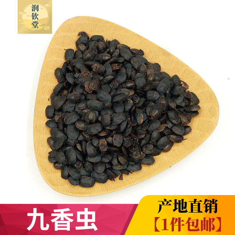 云南野生九香虫中药材500克 打屁虫 屁巴虫 臭壳子虫板虫黑蝽屁巴