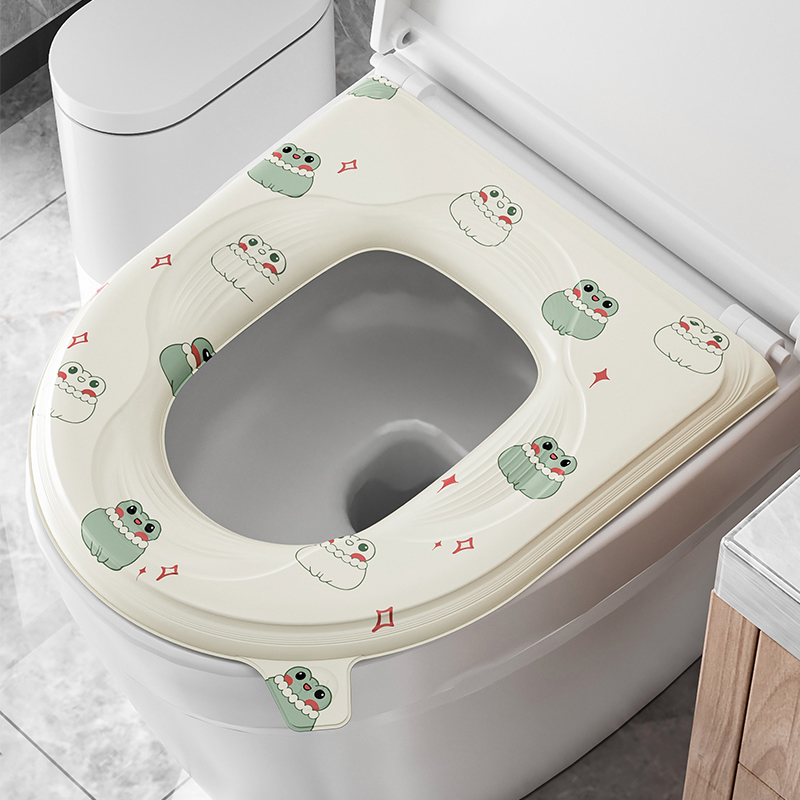 马桶垫四季通用一擦既净便携提手