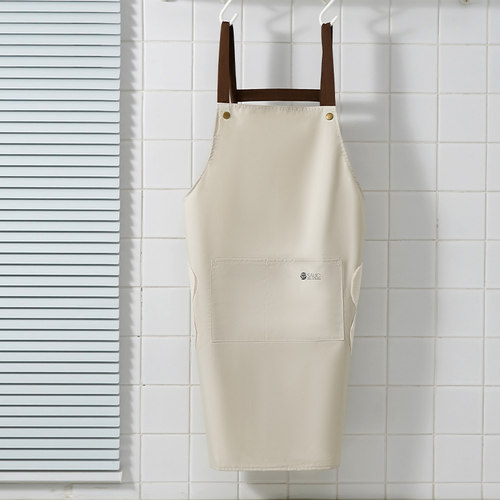 防水围裙PVC防油工作服做饭