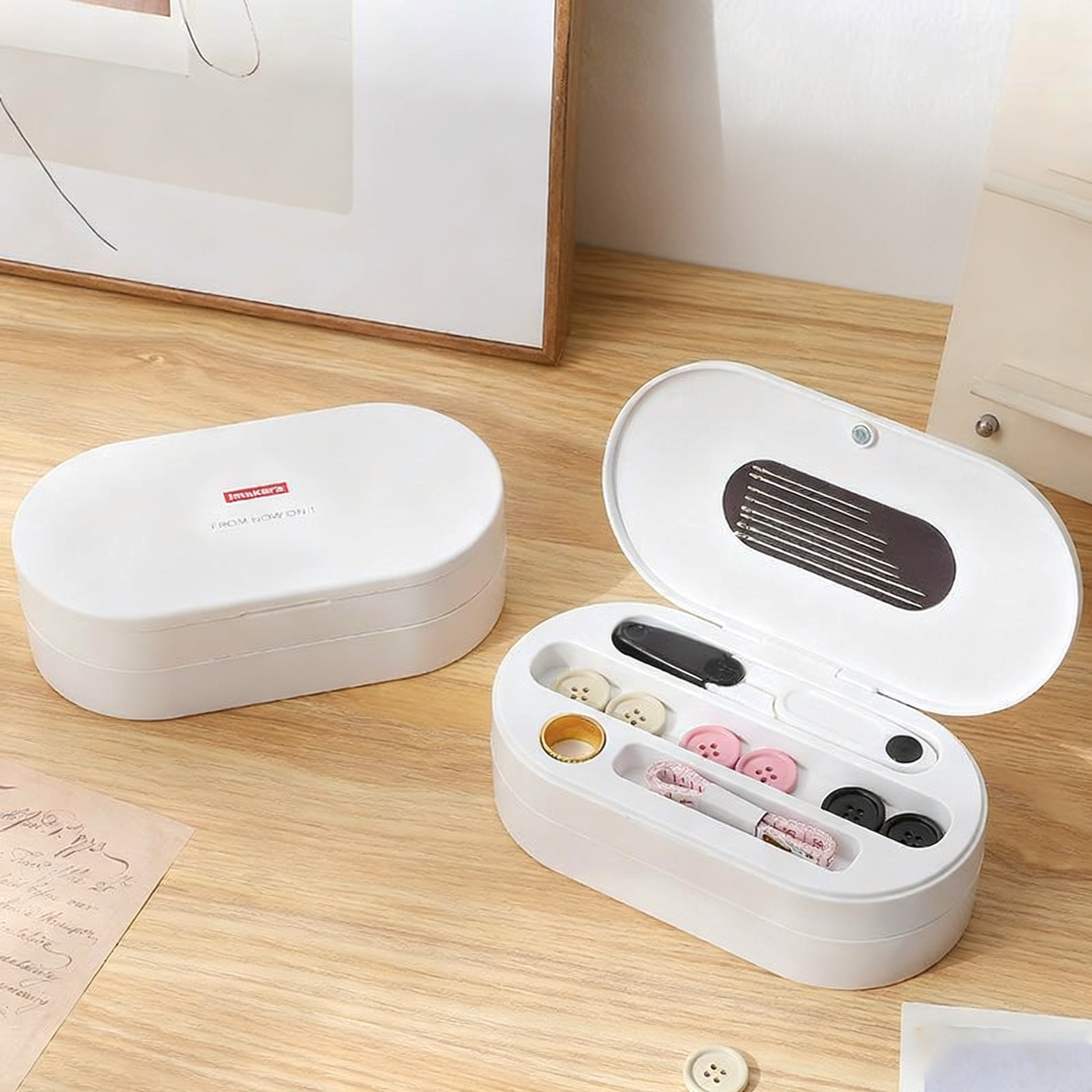 磁吸针线盒家用高质量新款便携