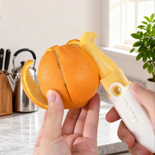 多功能剥橙子神器剥橙器便携工具