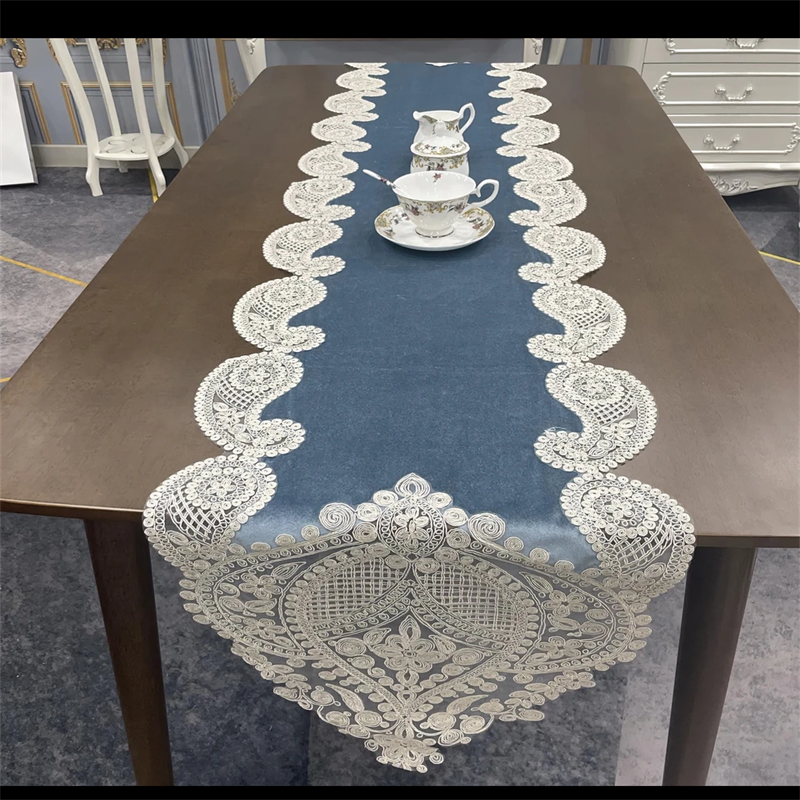 新款桌旗服帖茶几餐桌盖巾复古