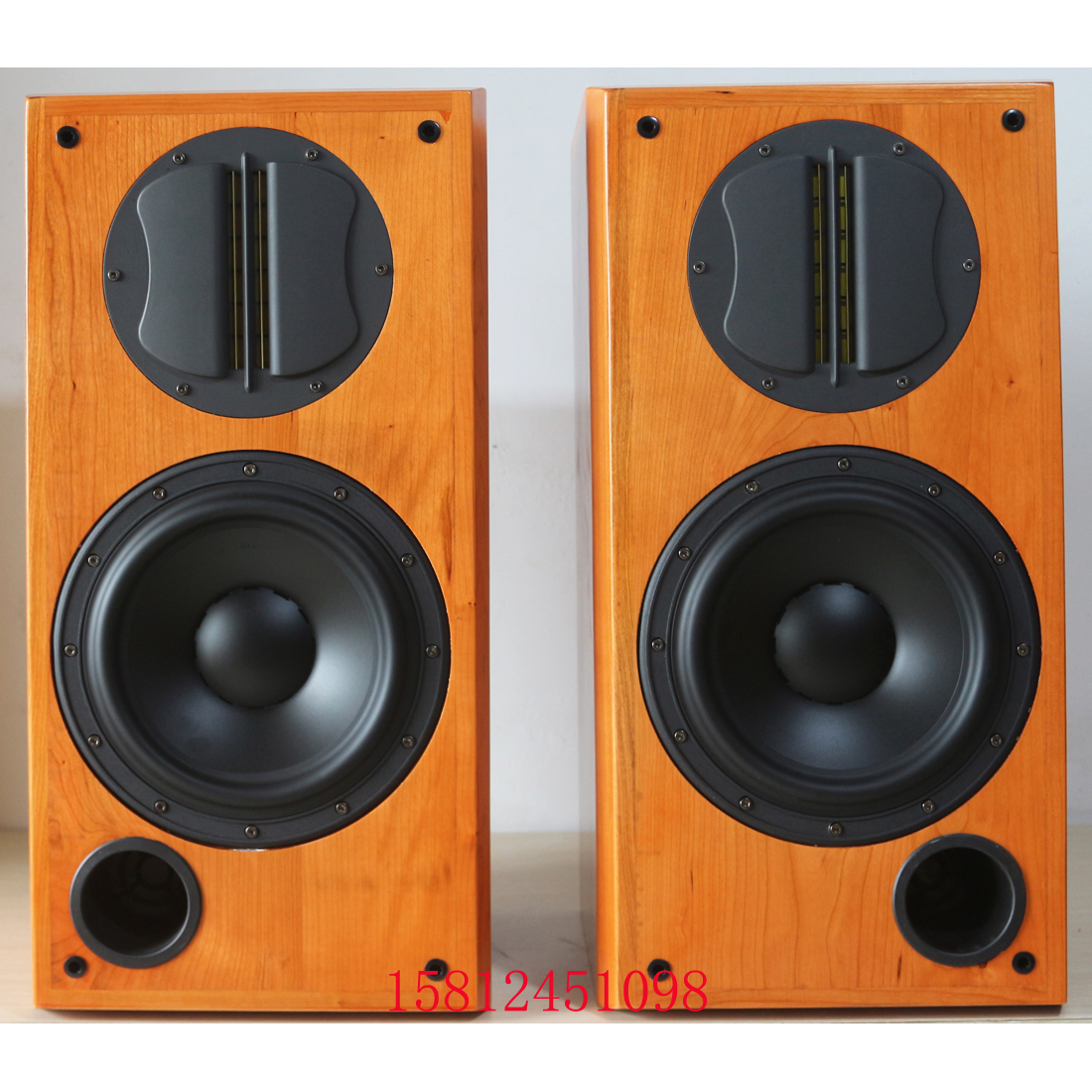 惠威D8.8MKII樱桃实木书架音箱