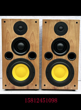 惠威D8G/惠威DM-7600/惠威Q3B书架式大八寸三分频IDIY成品音箱对