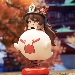 胡桃Q版 手办模型生日礼物 摇摇乐摆件玩具车载摆件动漫周边二次元