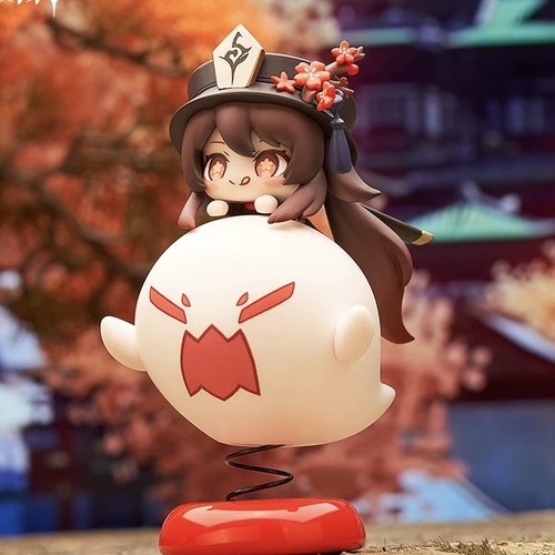 胡桃Q版摇摇乐摆件玩具车载摆件动漫周边二次元手办模型生日礼物