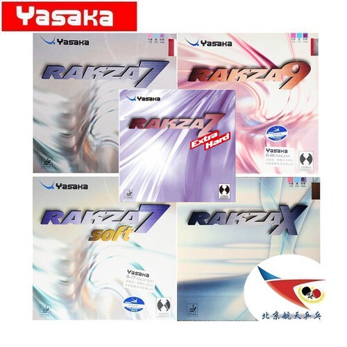 北京航天YASAKA亚萨卡RK7威力RAKZA7反胶RKX-SOFT乒乓球RK9套胶R7