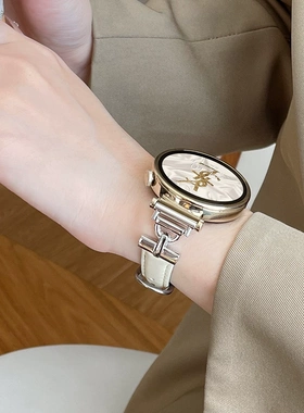 适用华为gt5/gt5秋冬watch4porD字扣创意星光表带小众高级感个性