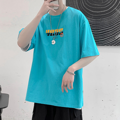 Summer Hong Kong style trend versatile casual loose short sleeve T-shirt for men and women