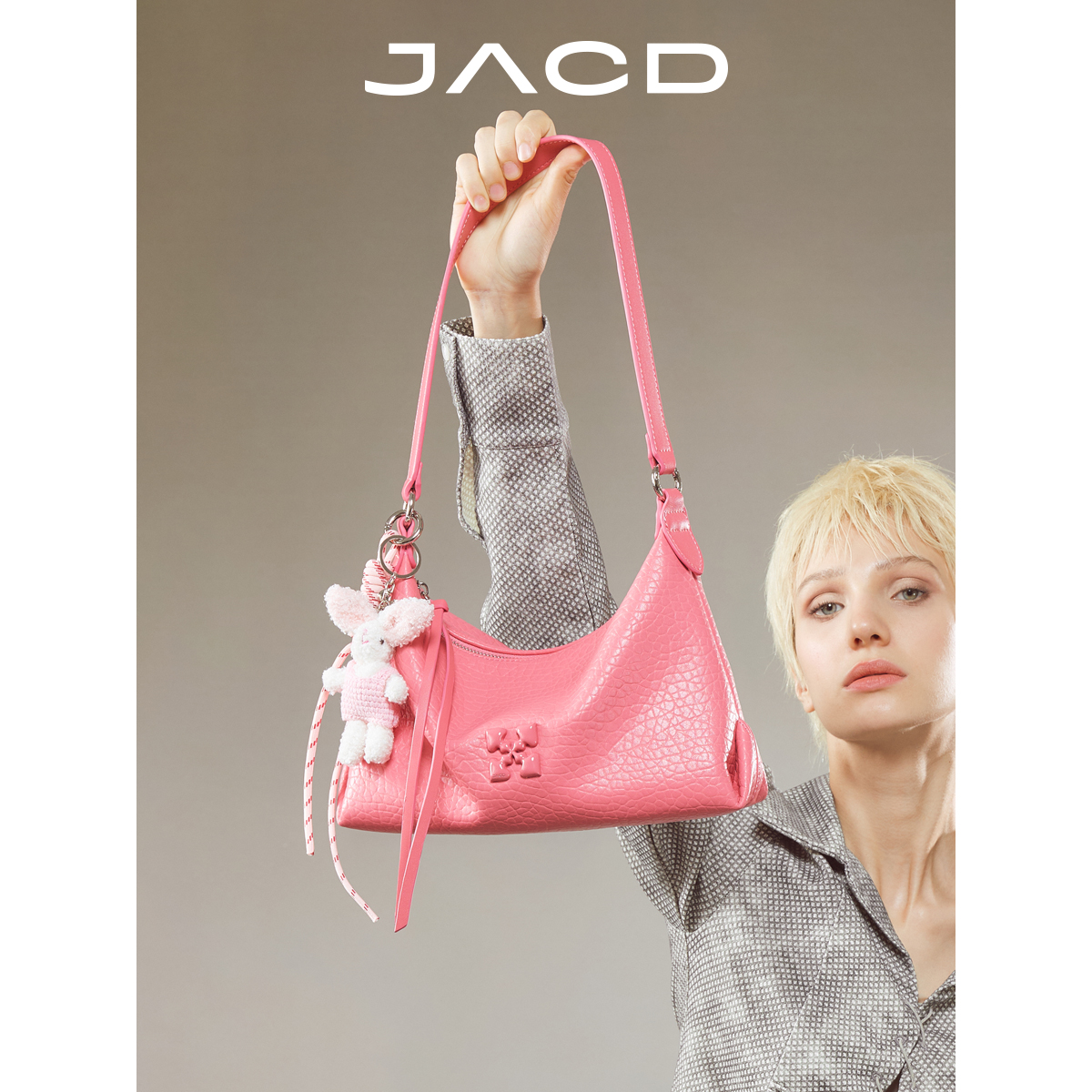 JACD原创设计多巴胺腋下包包女式2025新款高级感时尚单肩斜挎包女