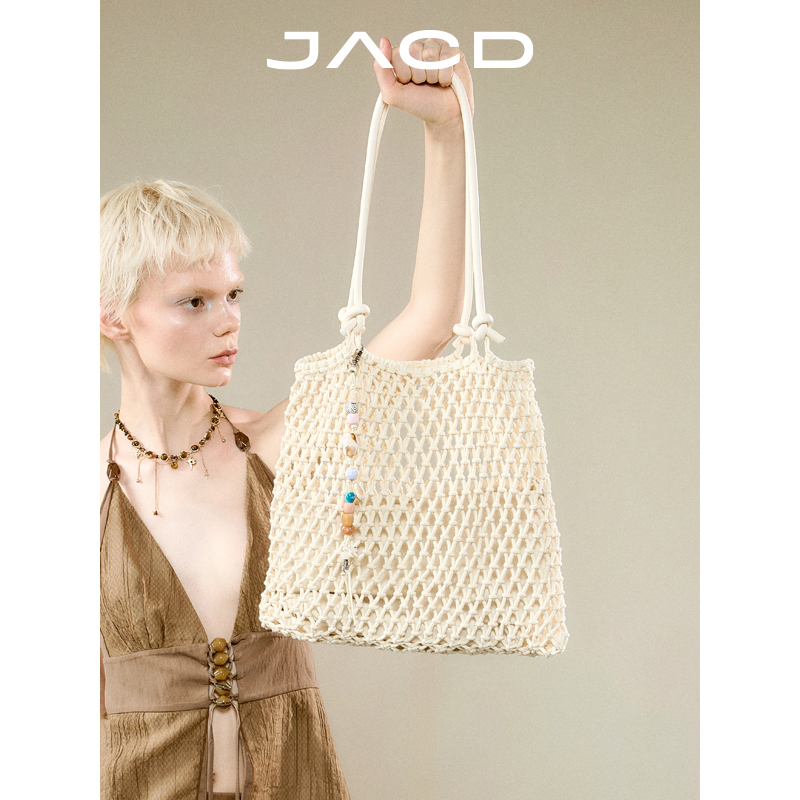 JACD【织梦】腋下包包女大容量2025新款潮高级感网兜包单肩手提包
