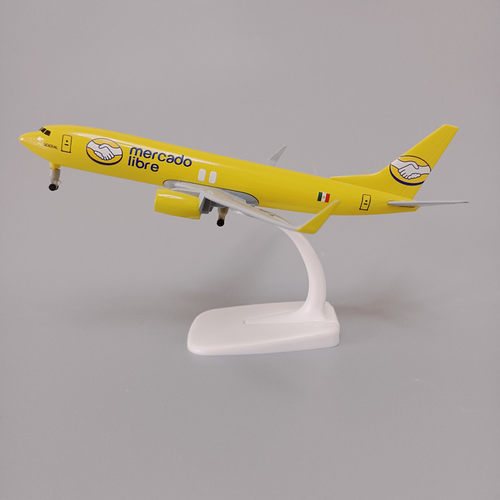 带起落架20cm墨西哥航空波音机B737 合金仿真飞机模型 金属航模