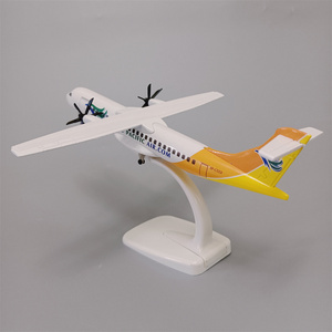 20cm菲律宾航空宿务ATR/越南ATR 合金仿真飞机模型带轮子/螺旋桨