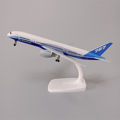 带起落架19cm原型机波音机B787原机型合金仿真飞机模型金属航模