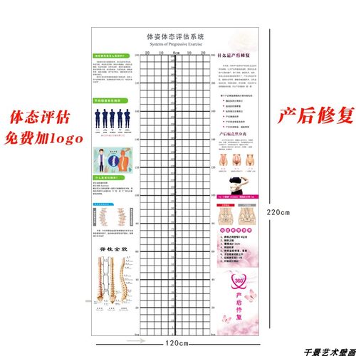 防水防潮产后修复体态评估表