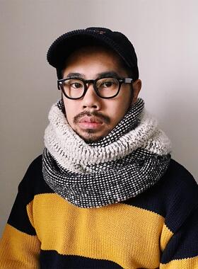 包邮韩国mercurio美式学院复古ivy拼色厚款羊毛围巾男女