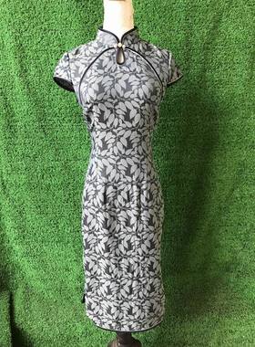 专柜正品 知M 82617  春夏款 　　 旗袍 连衣裙