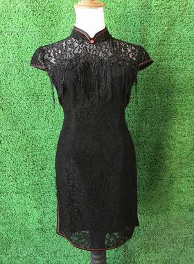 专柜正品 Z曼系列 72131   春夏款  蕾丝   旗袍 连衣裙