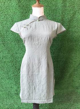 专柜正品 江NZM 92124 春夏款 　　 旗袍 连衣裙