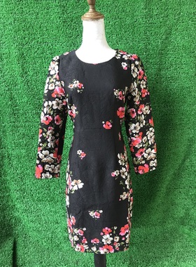 专柜正品　唐CHAO系列　42185　春秋款　旗袍　连衣裙