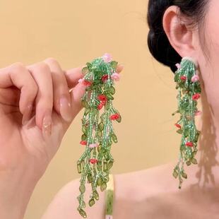 时尚 轻奢气质百搭耳饰 S038 铜合金耳饰