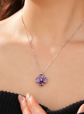 铜合金项链D275 时尚轻奢气质百搭优雅精致项链