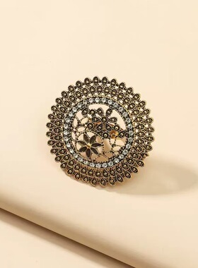 铜合金开口戒指H426 时尚轻奢气质百搭优雅精致戒指