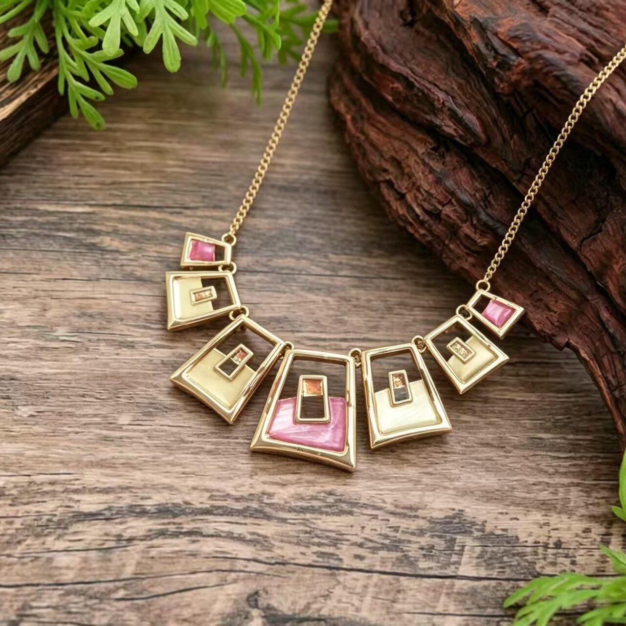 铜合金项链C273  时尚轻奢气质百搭优雅精致项链